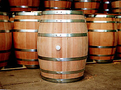 Barriles de cerveza de madera